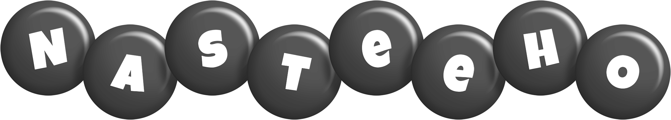 Nasteeho candy-black logo