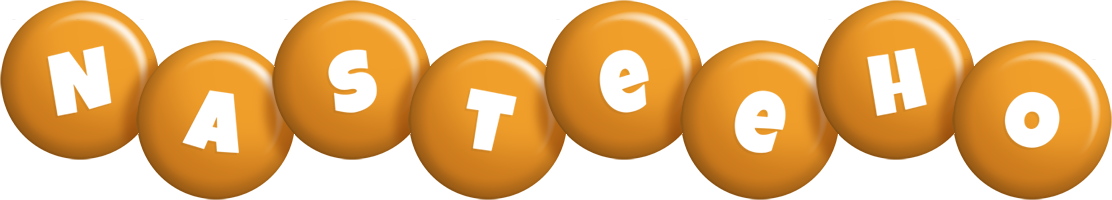 Nasteeho candy-orange logo
