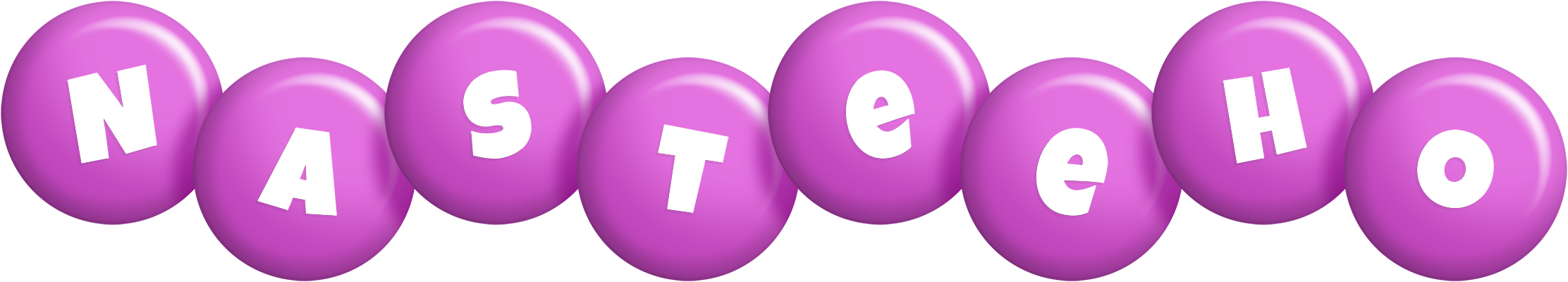 Nasteeho candy-purple logo