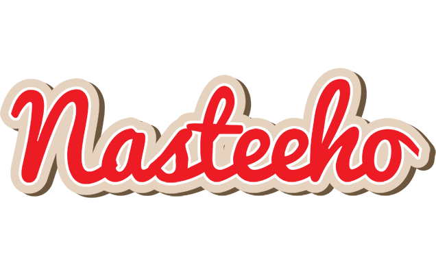 Nasteeho chocolate logo