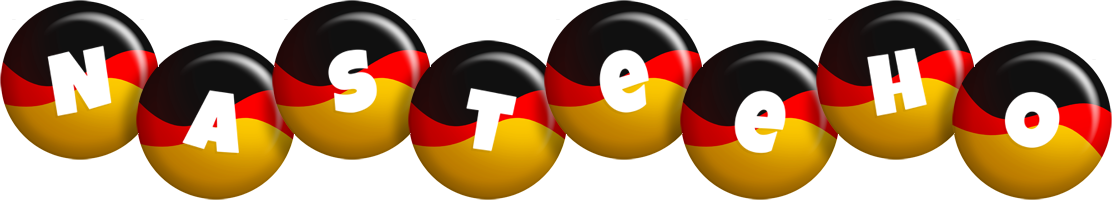 Nasteeho german logo