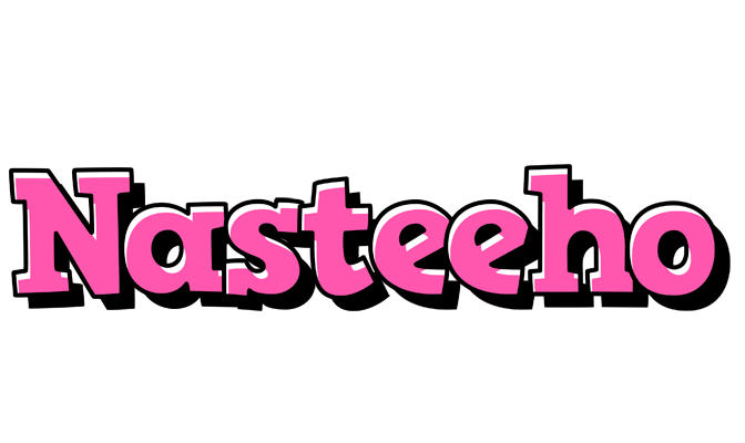Nasteeho girlish logo