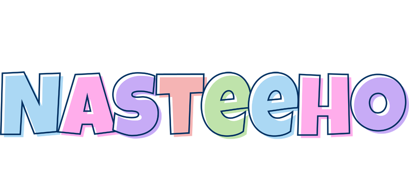 Nasteeho pastel logo