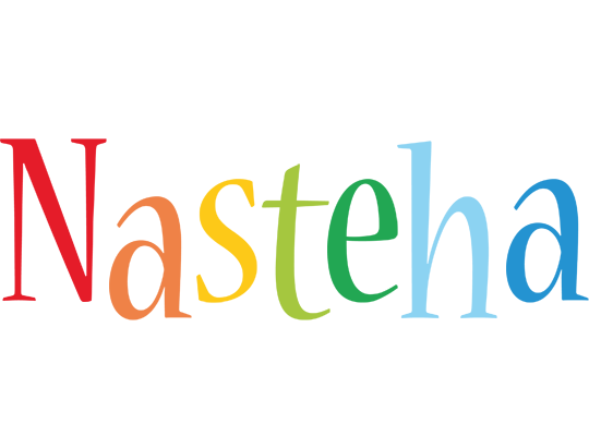 Nasteha birthday logo