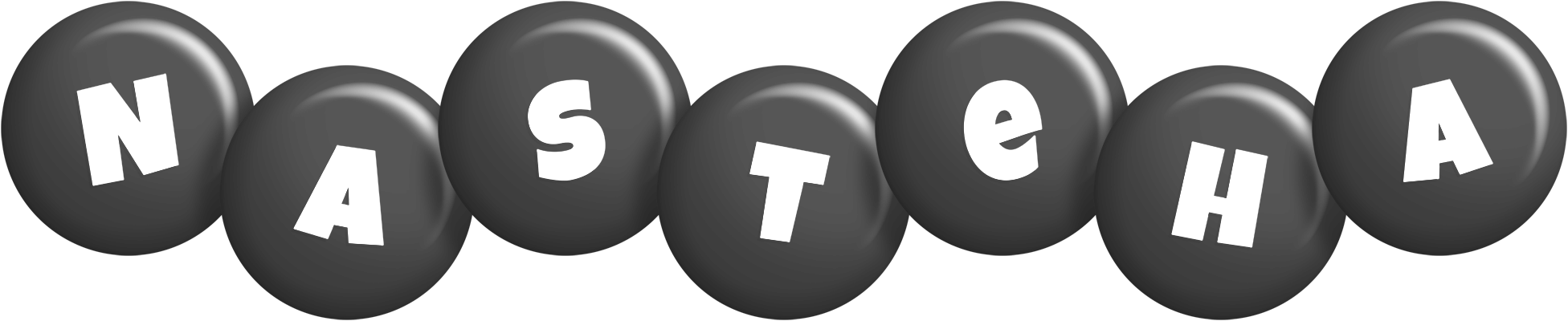 Nasteha candy-black logo