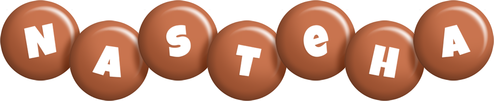 Nasteha candy-brown logo