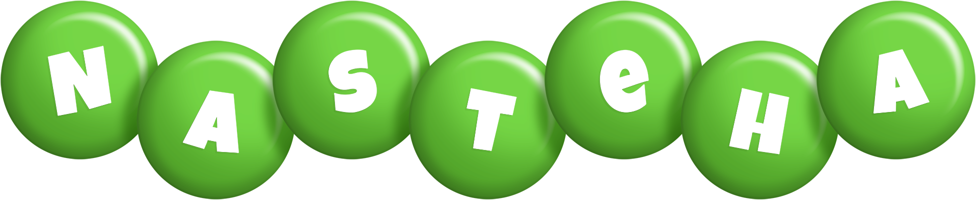 Nasteha candy-green logo