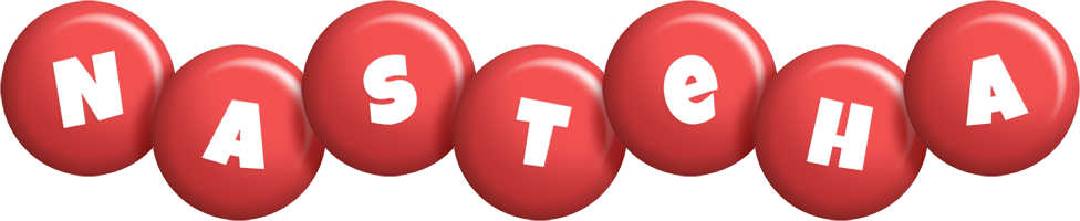 Nasteha candy-red logo