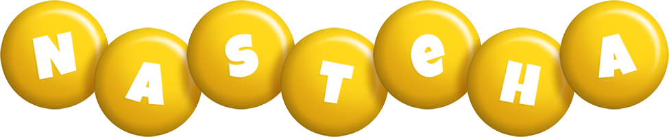 Nasteha candy-yellow logo