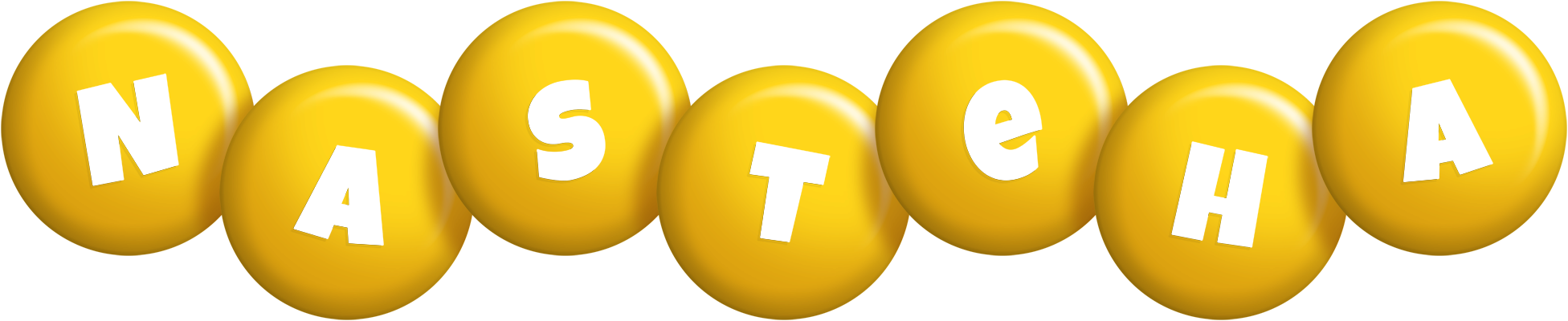 Nasteha candy-yellow logo