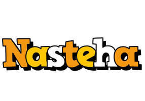 Nasteha cartoon logo