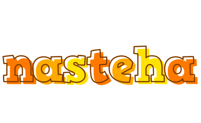 Nasteha desert logo
