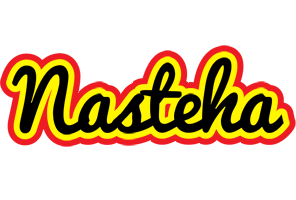 Nasteha flaming logo