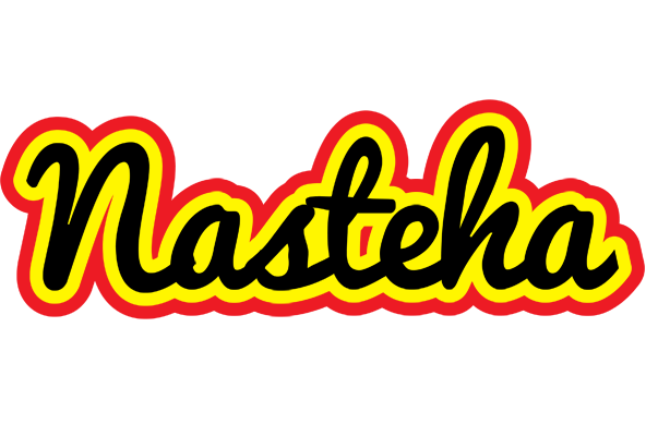 Nasteha flaming logo
