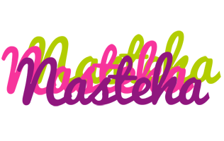 Nasteha flowers logo