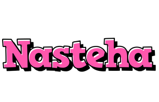 Nasteha girlish logo