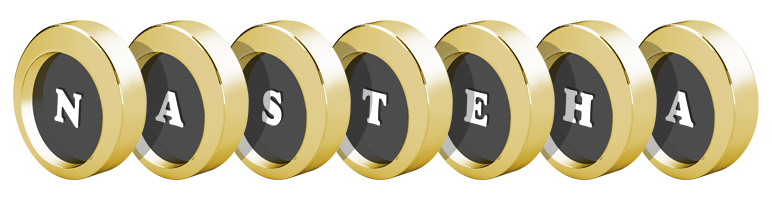 Nasteha gold logo