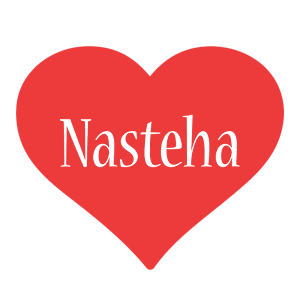 Nasteha love logo
