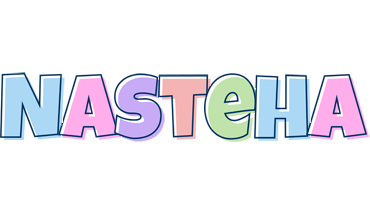 Nasteha pastel logo