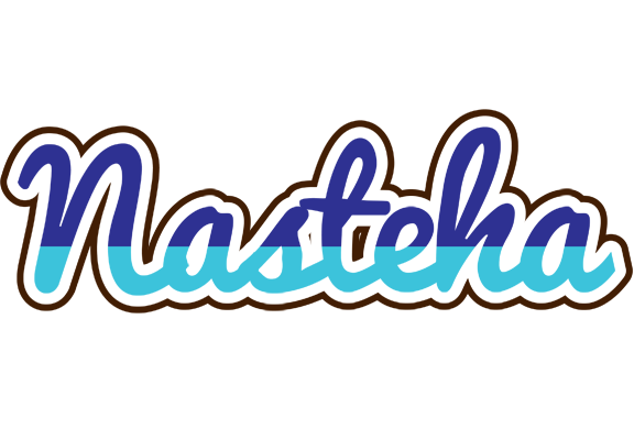 Nasteha raining logo