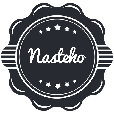 Nasteho badge logo