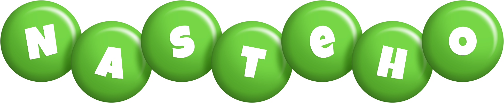 Nasteho candy-green logo