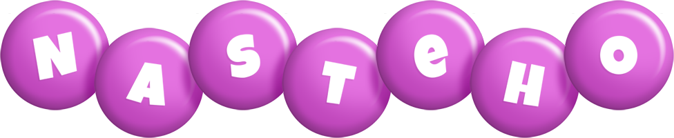 Nasteho candy-purple logo