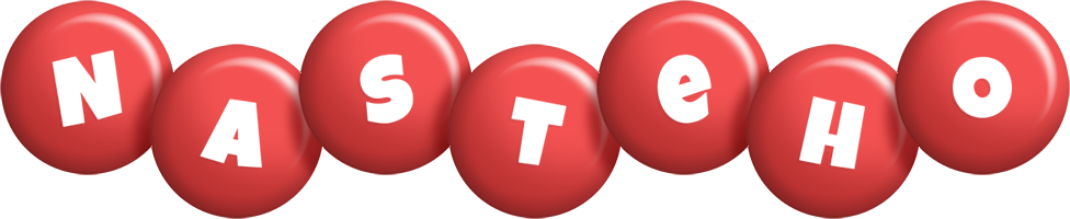 Nasteho candy-red logo