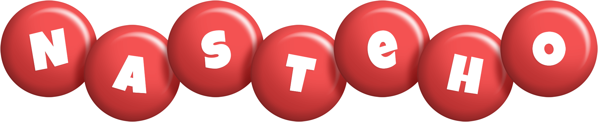 Nasteho candy-red logo