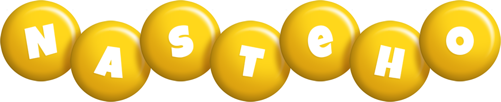 Nasteho candy-yellow logo