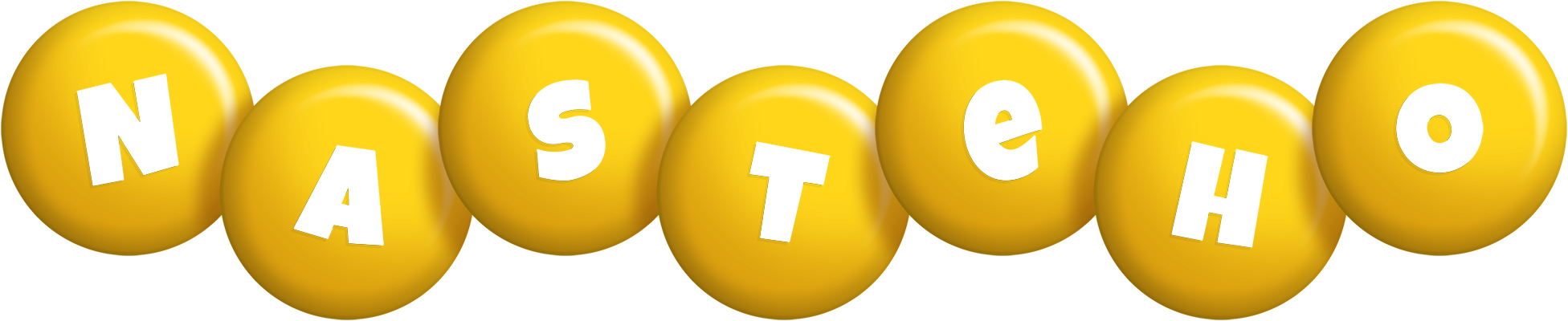 Nasteho candy-yellow logo