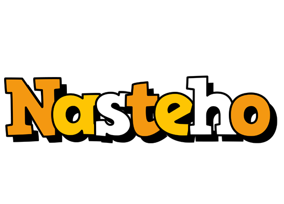 Nasteho cartoon logo