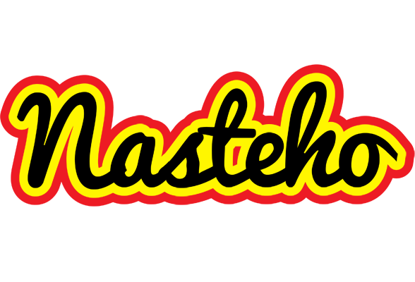 Nasteho flaming logo