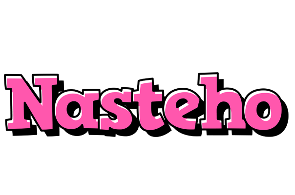 Nasteho girlish logo
