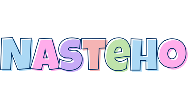 Nasteho pastel logo