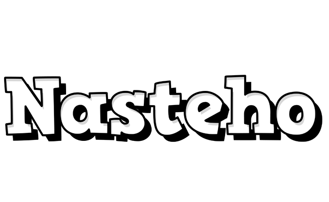 Nasteho snowing logo
