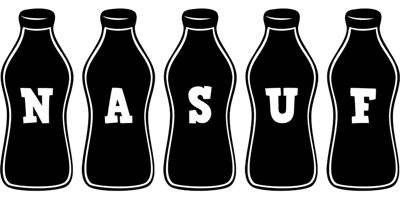 Nasuf bottle logo
