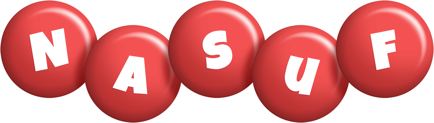 Nasuf candy-red logo