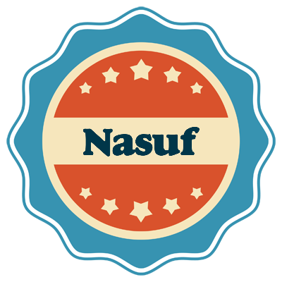 Nasuf labels logo