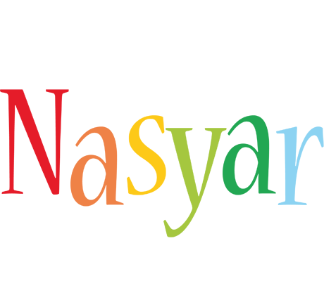 Nasyar birthday logo