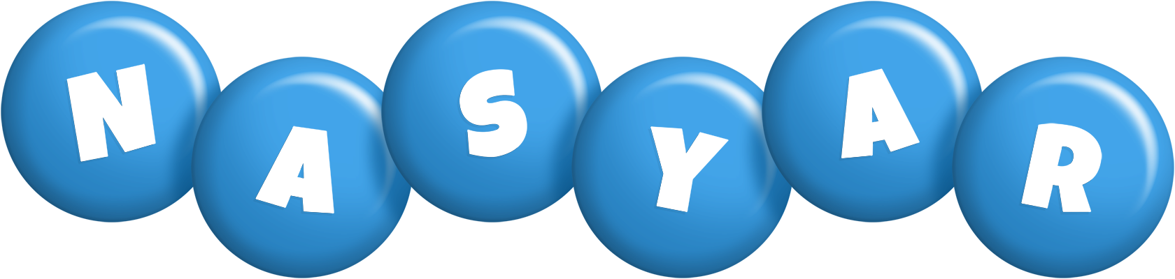 Nasyar candy-blue logo