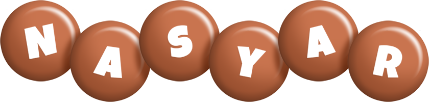 Nasyar candy-brown logo