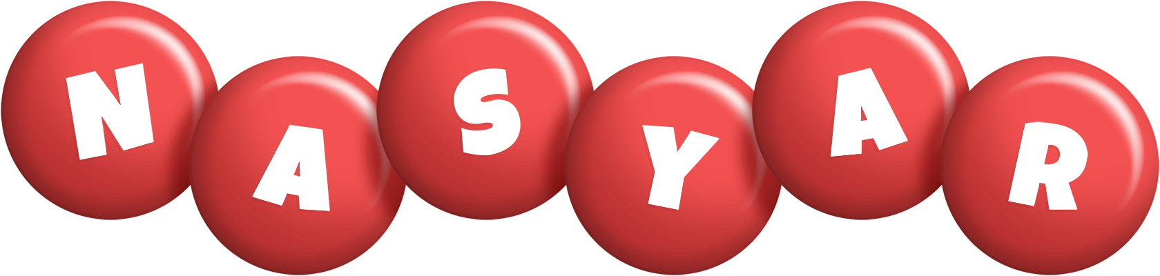 Nasyar candy-red logo