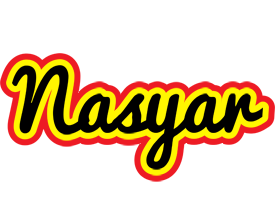 Nasyar flaming logo