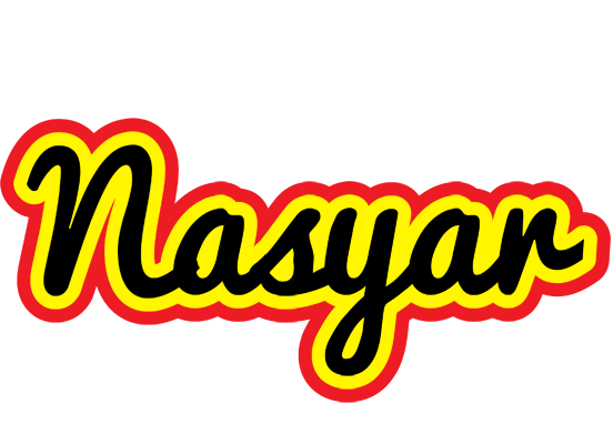 Nasyar flaming logo