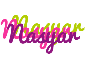 Nasyar flowers logo