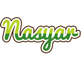 Nasyar golfing logo