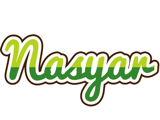Nasyar golfing logo