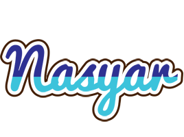 Nasyar raining logo