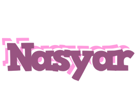 Nasyar relaxing logo